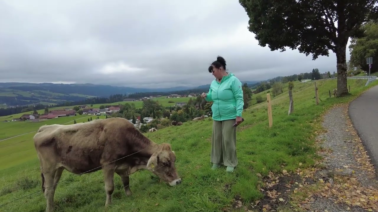 Abstecher zum Campingplatz Alpenblick Weiler Simmerberg.Und ins Alpenstüble bei Tina und Flo
