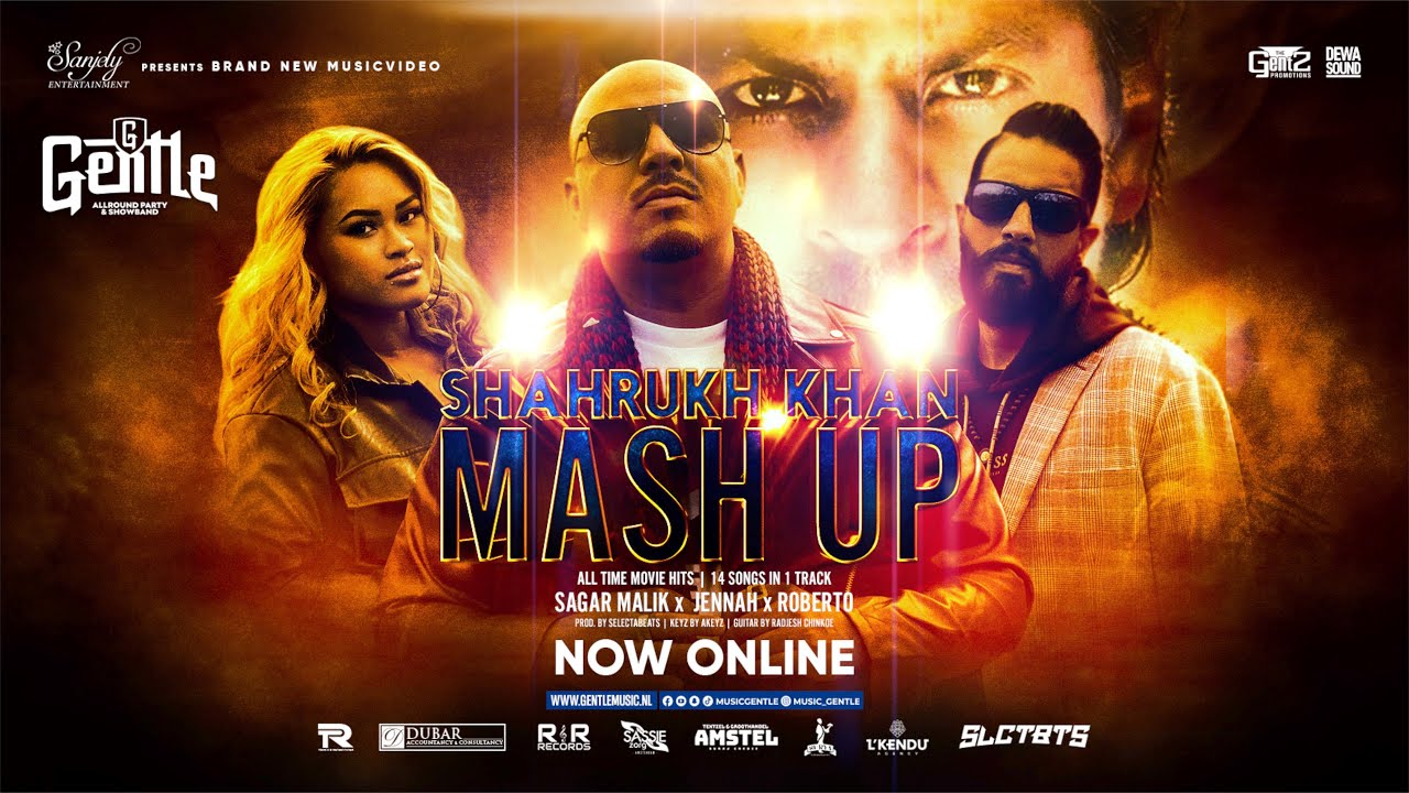 SHAHRUKH KHAN MASHUP - SAGAR MALIK FT. JENNAH & ROBERTO || GENTLE (PROD.BY SLCTBTS)