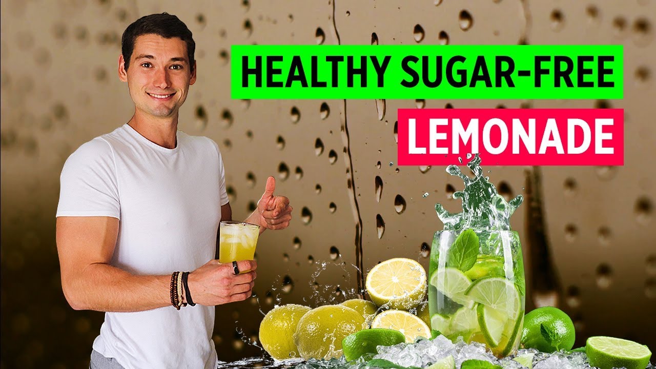 Healthy Sugar-Free Lemonade