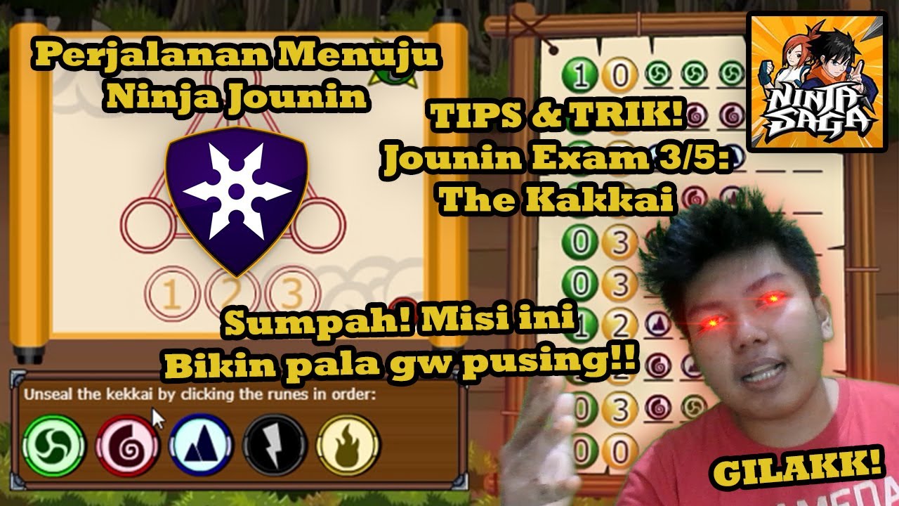 Ujian Jounin Exam Stage 3: The Kakkai in the Forest Terbaru tahun 2020 Ujian Ninja Saga - Ninja Saga