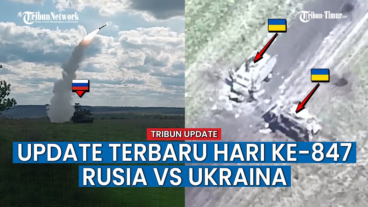 HARI KE-847 PERANG Rusia vs Ukraina, Bom FAB Rusia Berjatuhan di Benteng Ukraina di Desa Karlovka