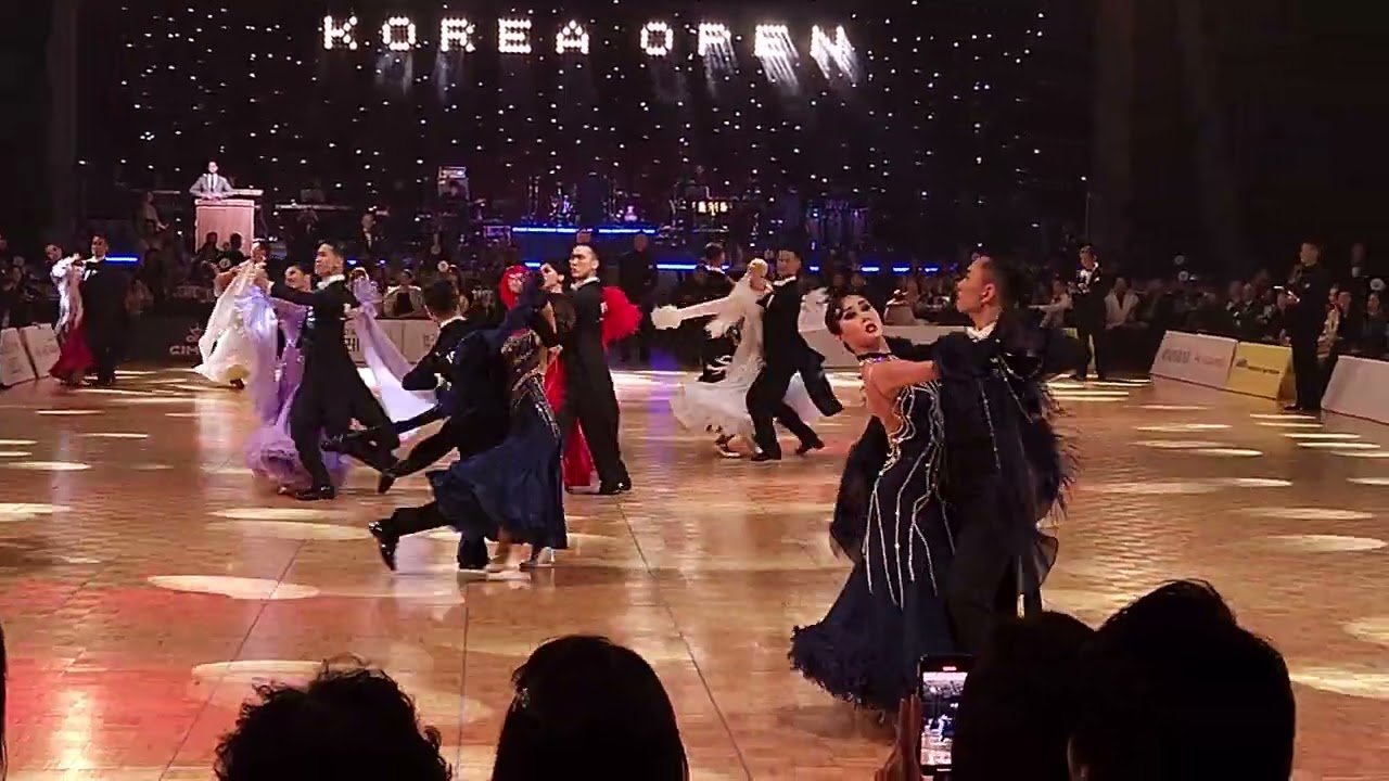 Asia Closed Pro Tango Ballroom Semi Final Korea Open 2024 championship