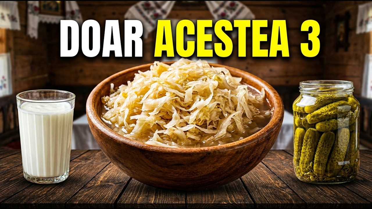 Alimente fermentate: kefir, varză murată și castraveți murați pentru controlul glicemiei