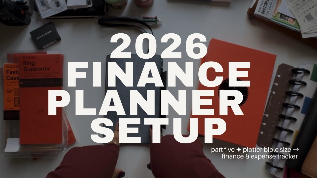 ✦ part five: 2026 finance planner setup + cash envelope system | fortheplannergirls