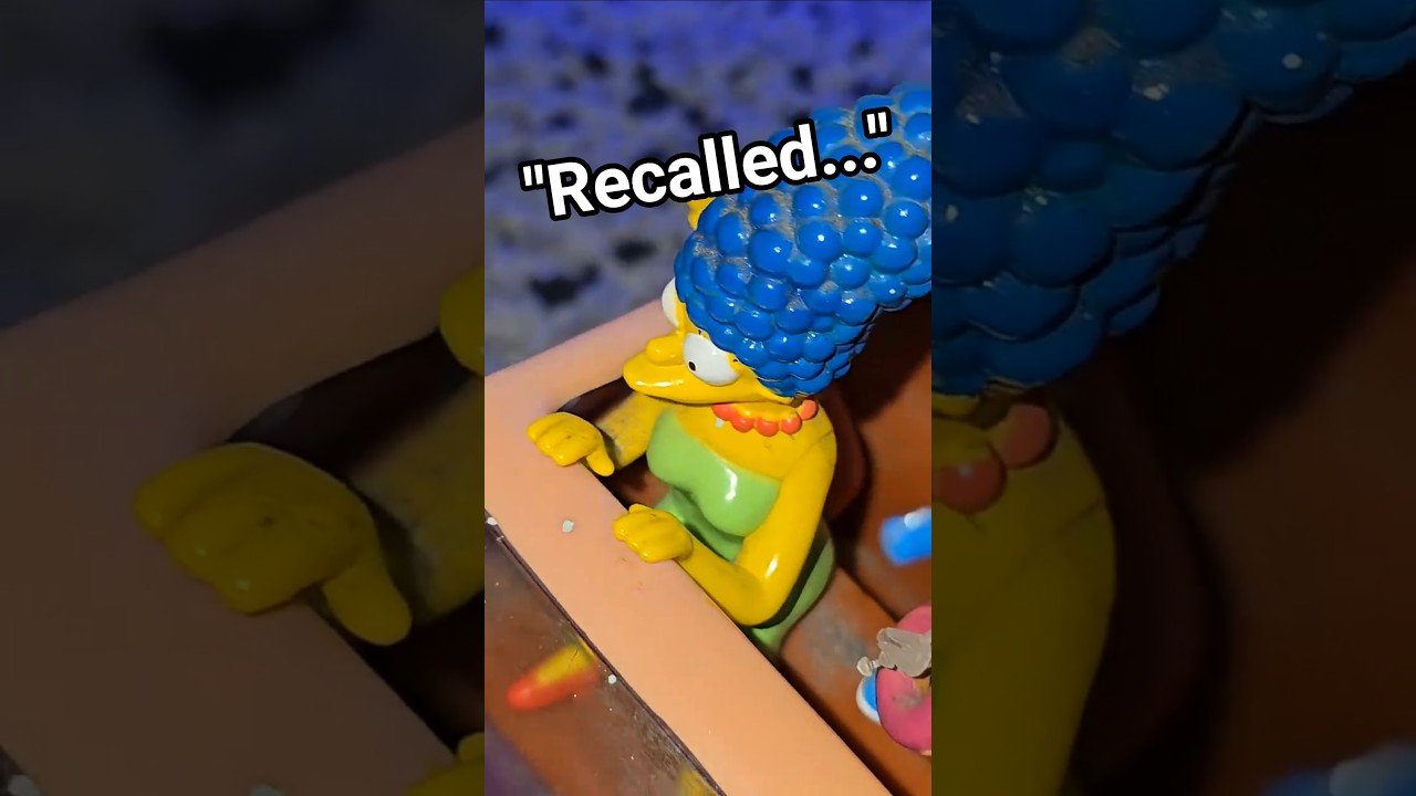 ORIGINAL SIMPSONS REMOTE CONTROL CAR #thesimpsons #toys #nostalgia