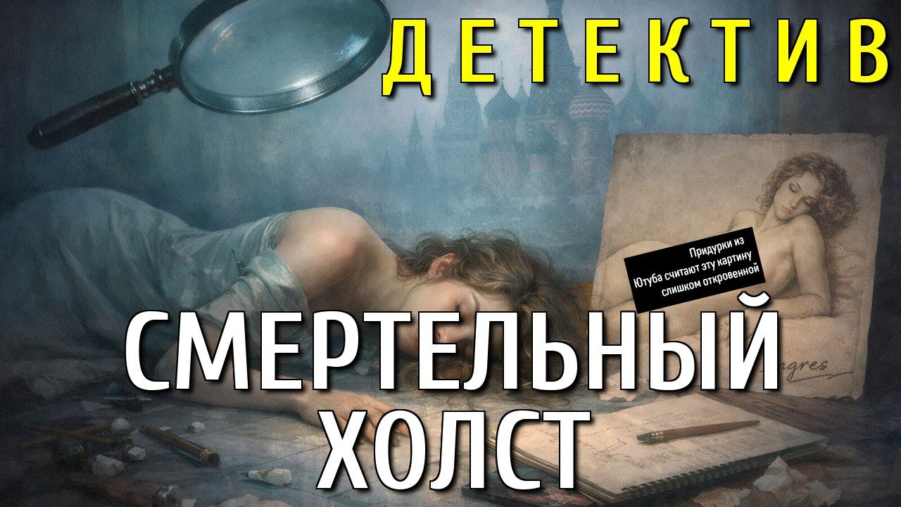 🆓 АУДИОКНИГА ДЕТЕКТИВ✅ Смертельный Холст. Детектив (Перезалив по требованию юутуба)