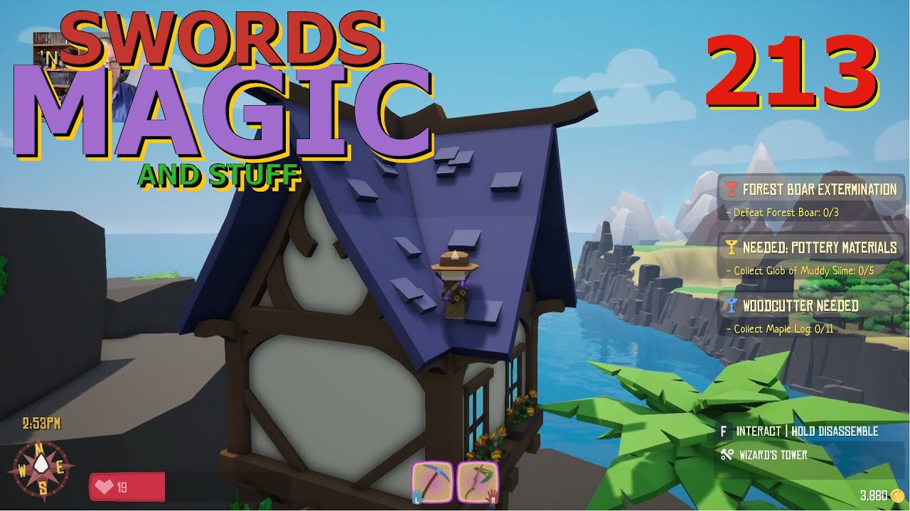 Rearranging the Tower, & Running Errands&ndash;Swords &lsquo;n&rsquo; Magic and Stuff (Early Access) &ndash; Series 1&ndash;Ep.213