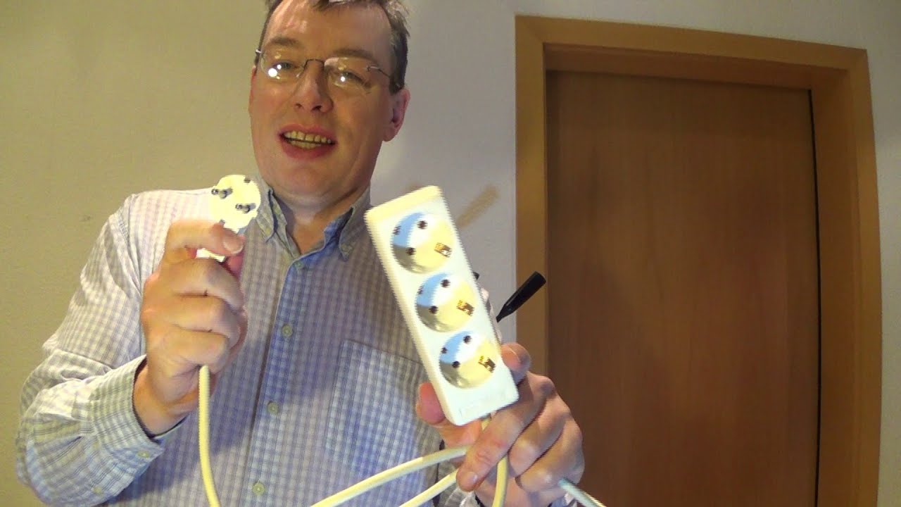CEE 7/4 - Der deutsche Schutzkontaktstecker "Schuko-Stecker"