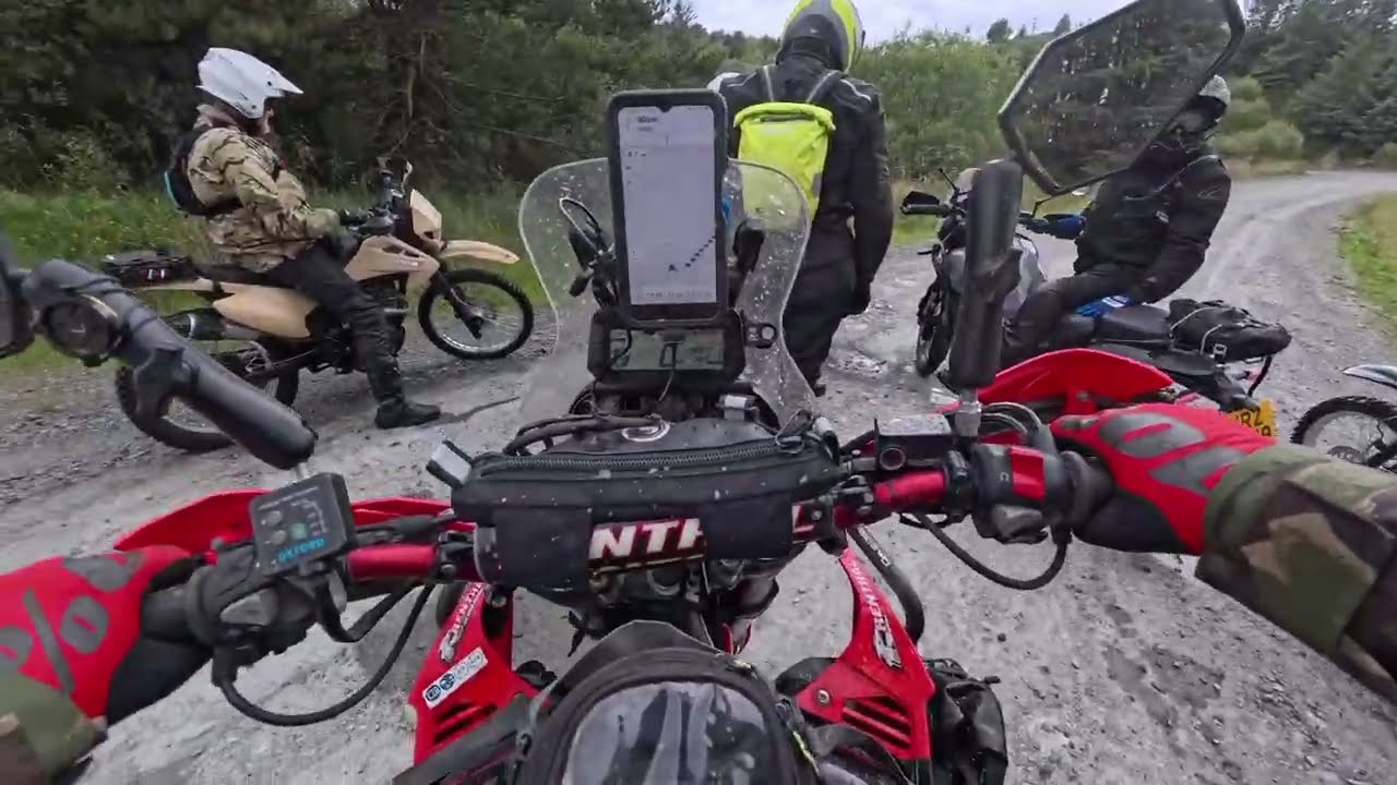 Nathan Millward's Welsh Weekend 2025 on CRF 300 Rally