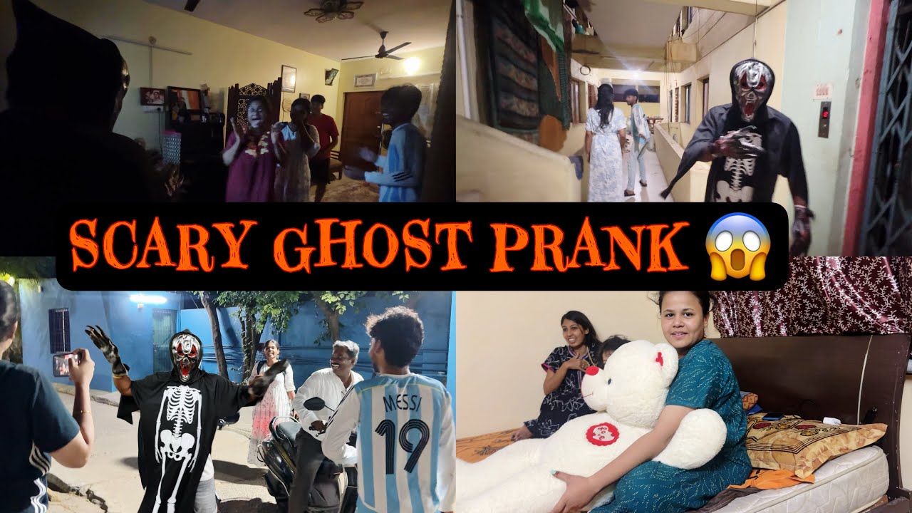 Scary Ghost prank 😁தரமான சம்பவம் இருக்கு 😱#funny #publicplaceprank #ghostreaction