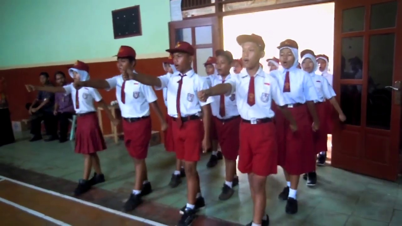 Kenangan gladi pocil SDN 3 Menganti Kedung Jepara
