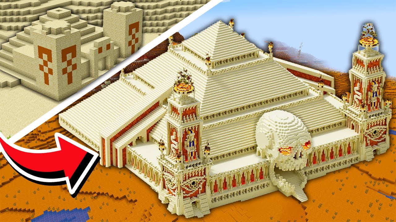 Upgraded Structure | ماين كرافت لكن قلاع اللعبة متطورة !!