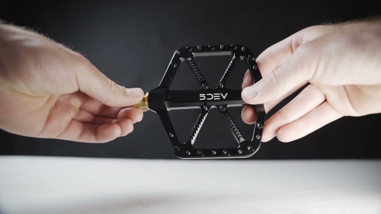 5DEV Trail/Enduro Flat Pedals | Pedal Tech Video
