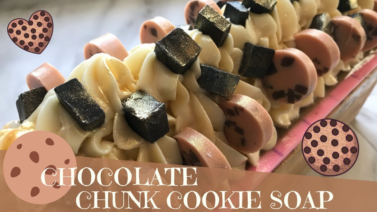 Making Chocolate Chip Cookie Soap | 🍪 LUNA FAE CREATIONS