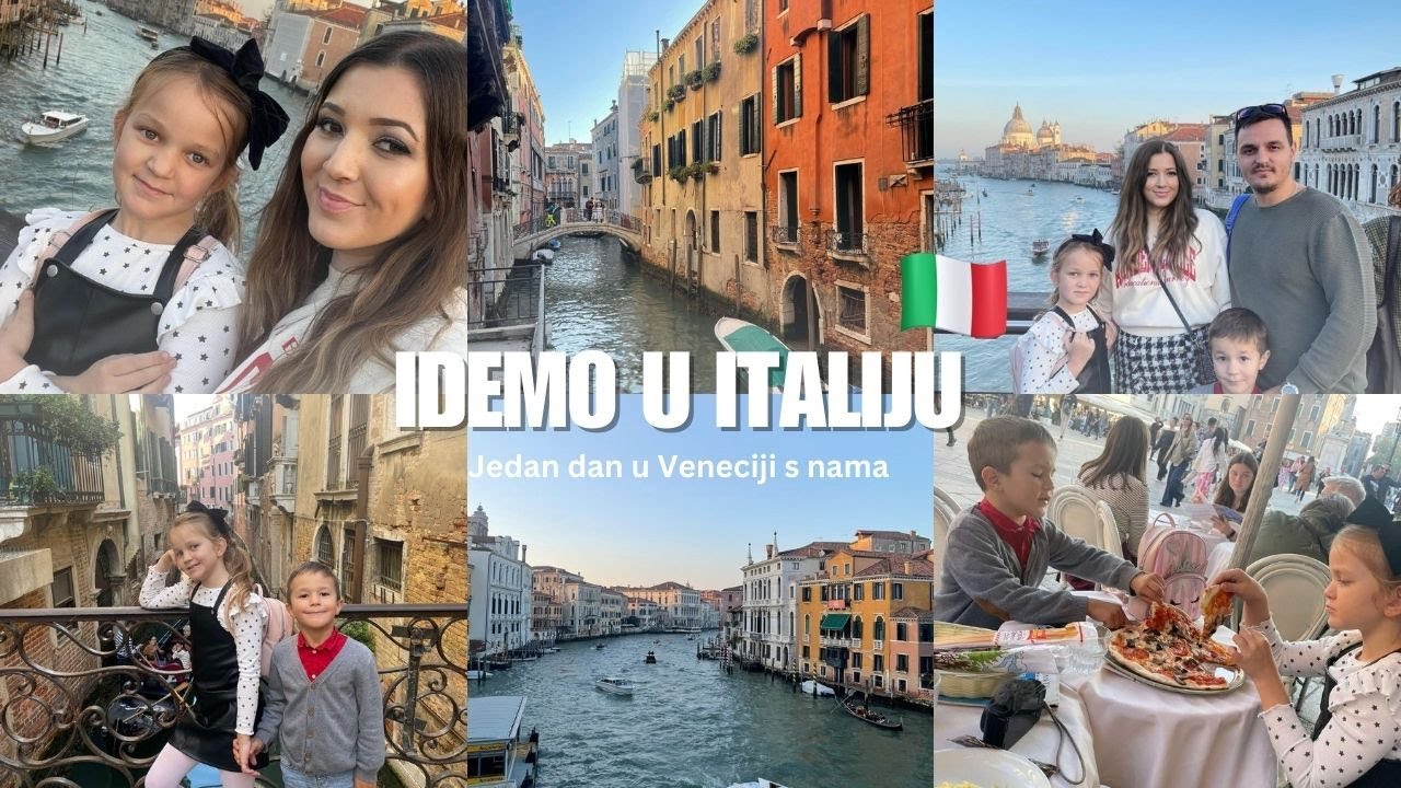 IDEMO U ITALIJU 🇮🇹🍕I Jedan dan u čarobnoj Veneciji ✨