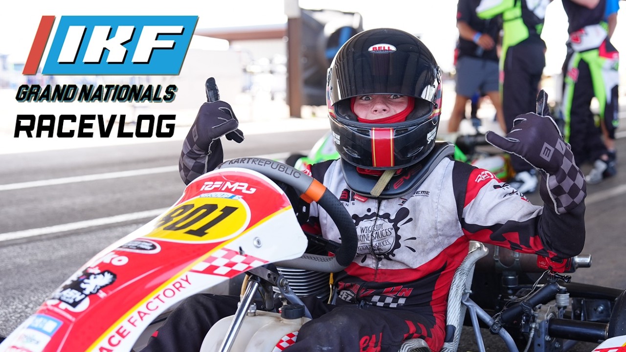 14-Year Old Races a National Championship ALONE | IKF Grand Nationals | KA100 Jr | 2024 RaceVlog