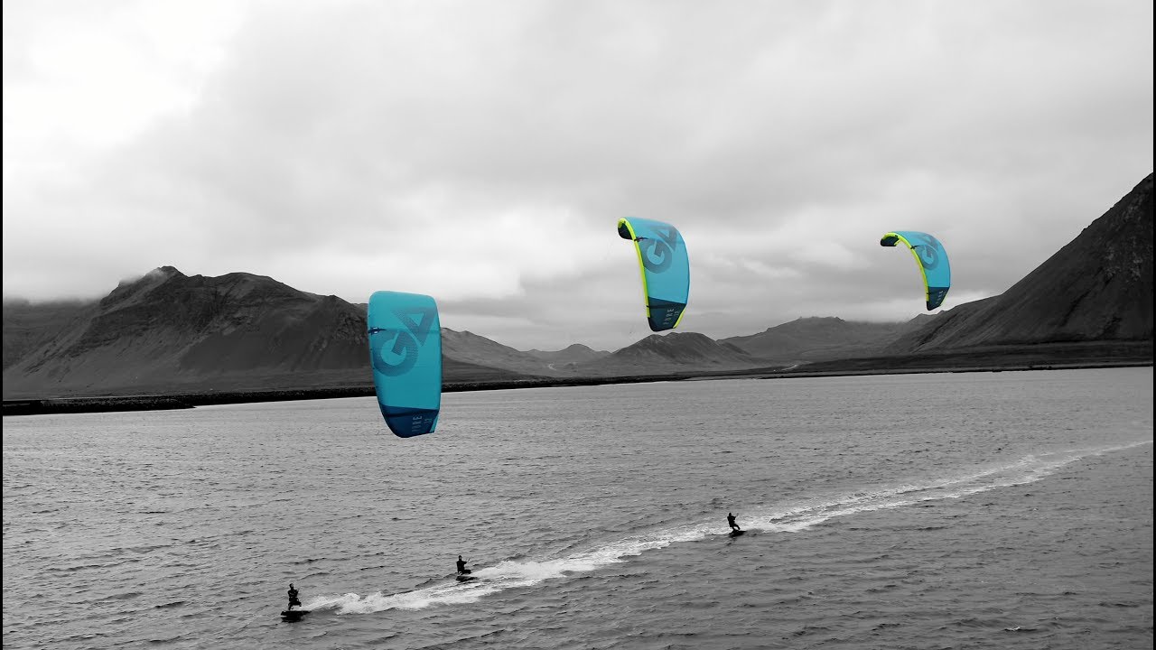 - Flugdreki - kitesurfing in Iceland