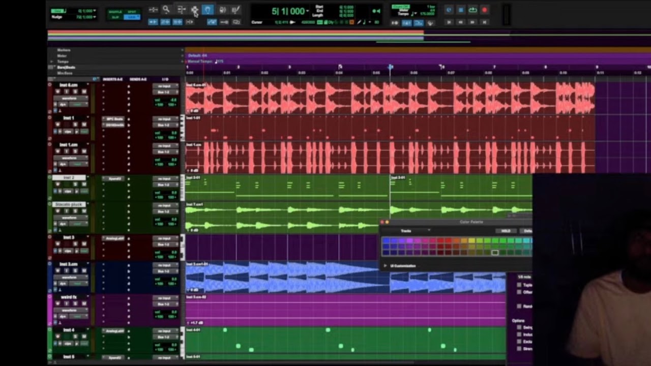 Abelton Linked to Protools UVI Falcon A to Z cook up