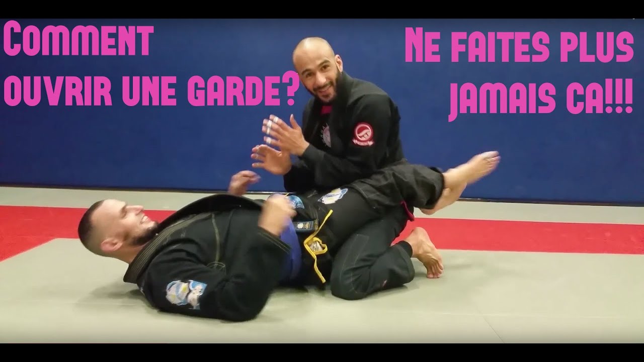 👍Apprenez à ouvrir une garde! Technique de  jiu jitsu brésilien en ligne