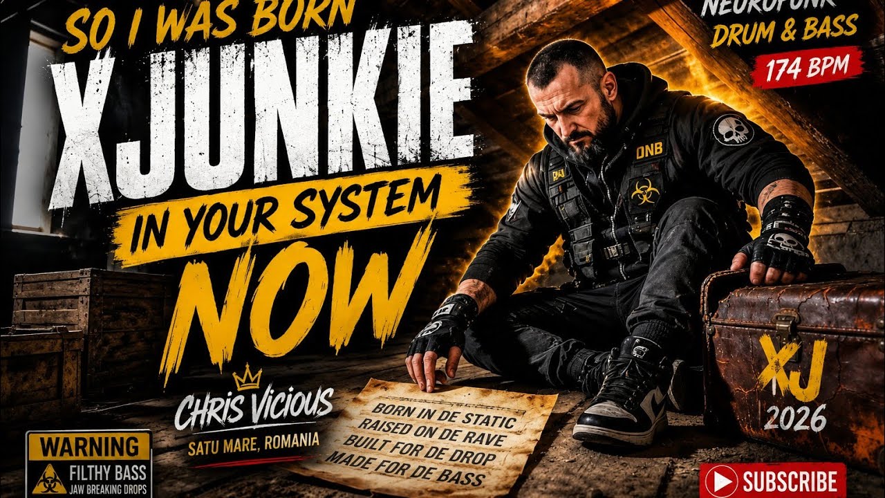 SO I WAS BORN | Chris Vicious aka XJunkie | Neurofunk Drum & Bass 2026 | Dark DnB 