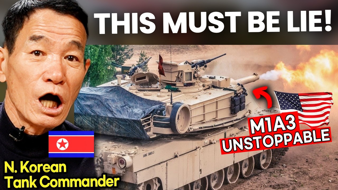 North Korean Tank Commander reacts to America's M1A3 Tank is Legitimately Insane