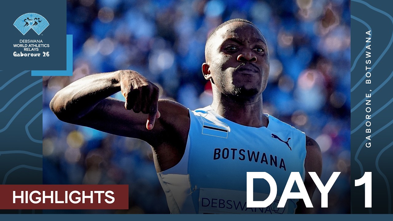 Pure relay emotion in Gaborone - Full Highlights Day 1 | World Athletics Gaborone Relays 26