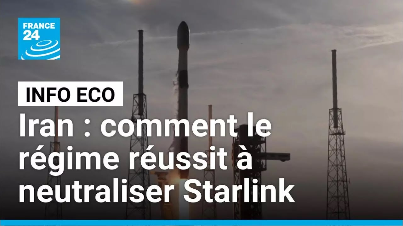 Iran : comment le régime réussit à neutraliser Starlink • FRANCE 24