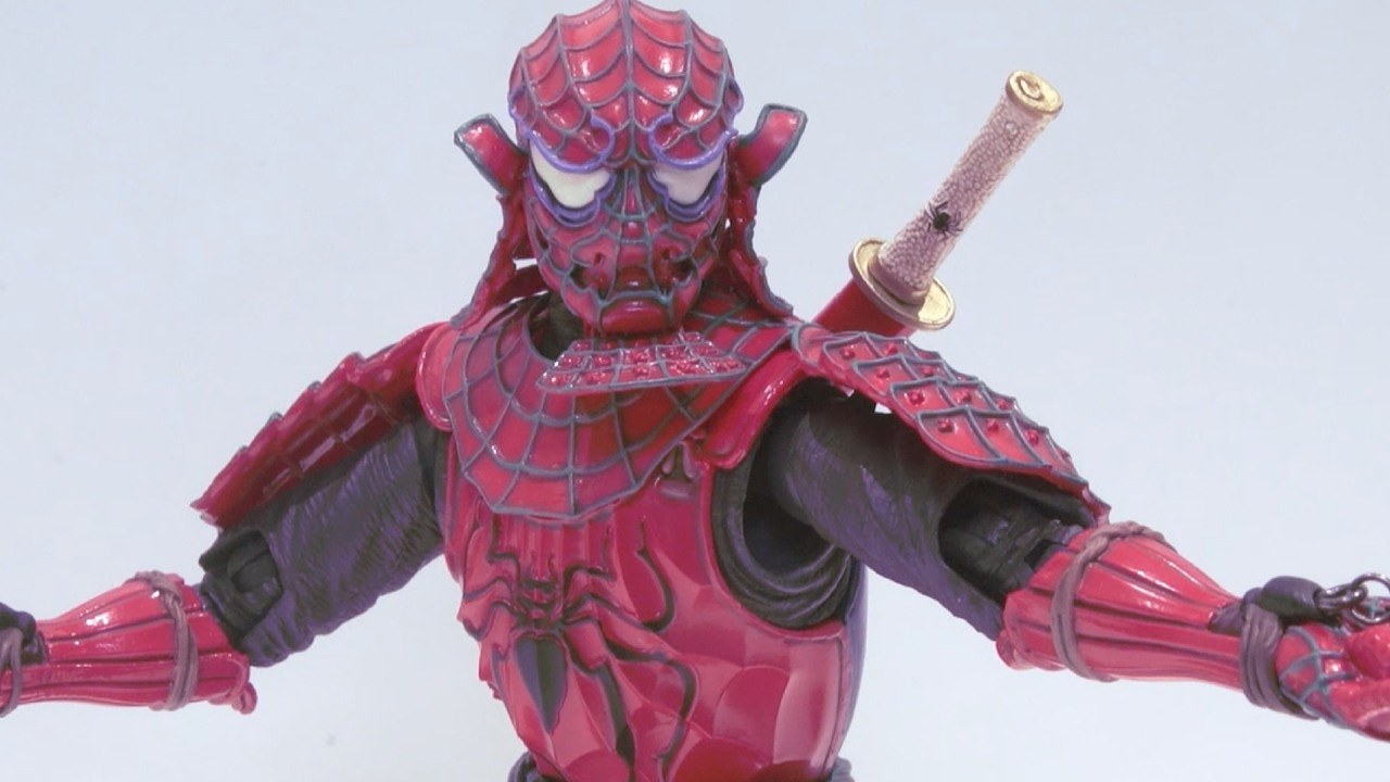 Spider-Man and Iron Man Samurai Toys Are Rad - Toy Fair 2017