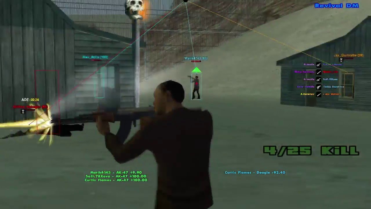 [SAMP] OP-HaX - Rage Aimbot settings