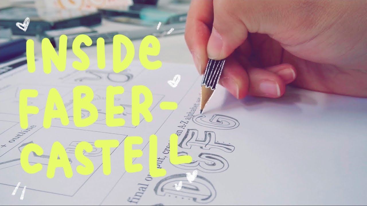 a day at faber-castell - pencil factory, stationery haul_vlog