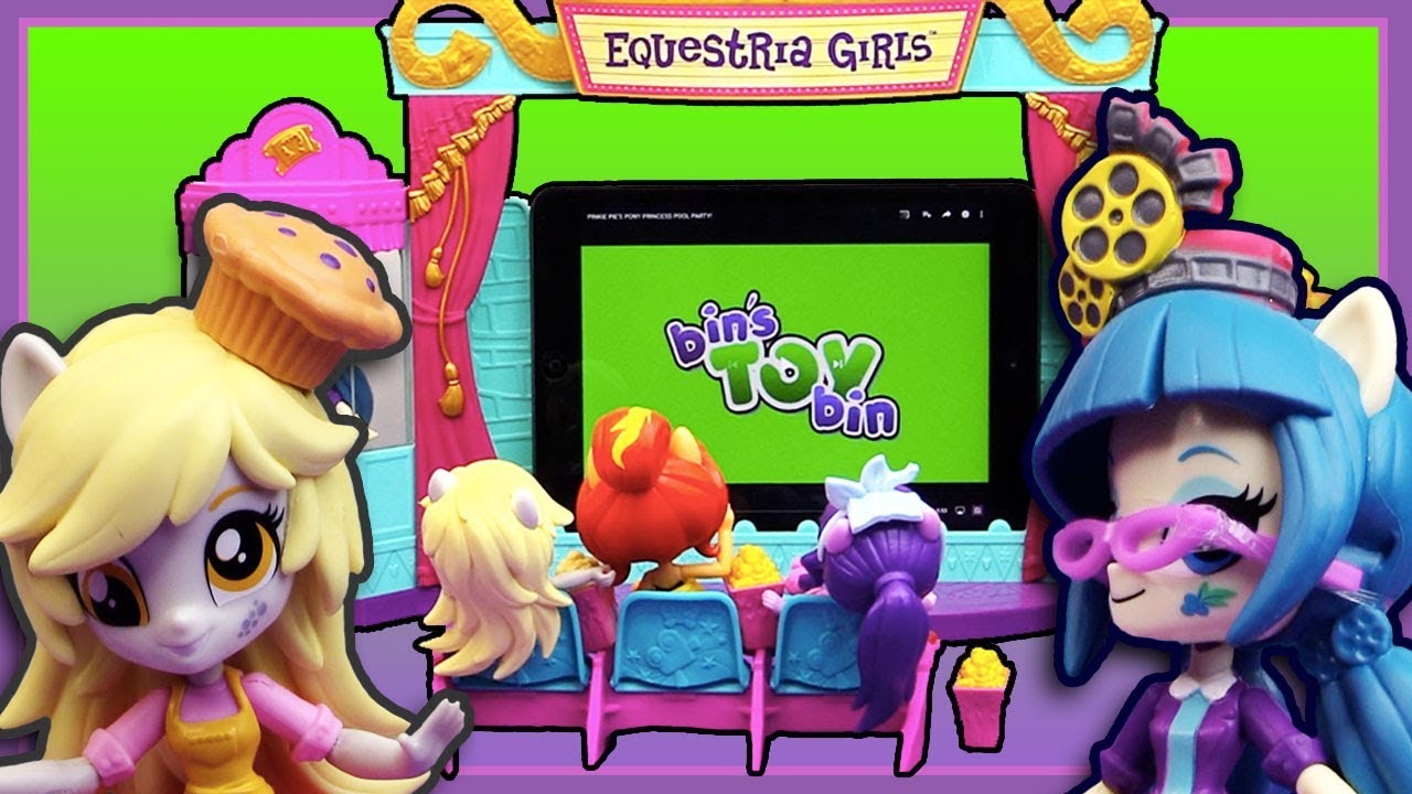 Juniper Montage  and the Equestria Girls Movie Theater