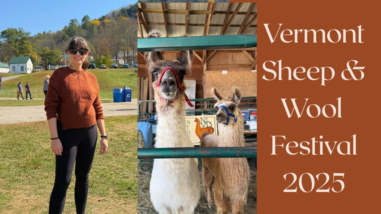 Vermont Sheep & Wool 2025 — мой выбор пряжи и посещение ещё четырёх магазинов пряжи