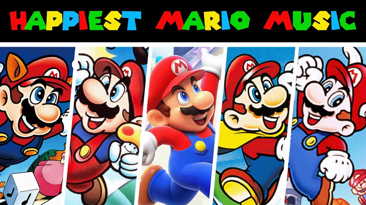 The Happiest Mario Music of All Time