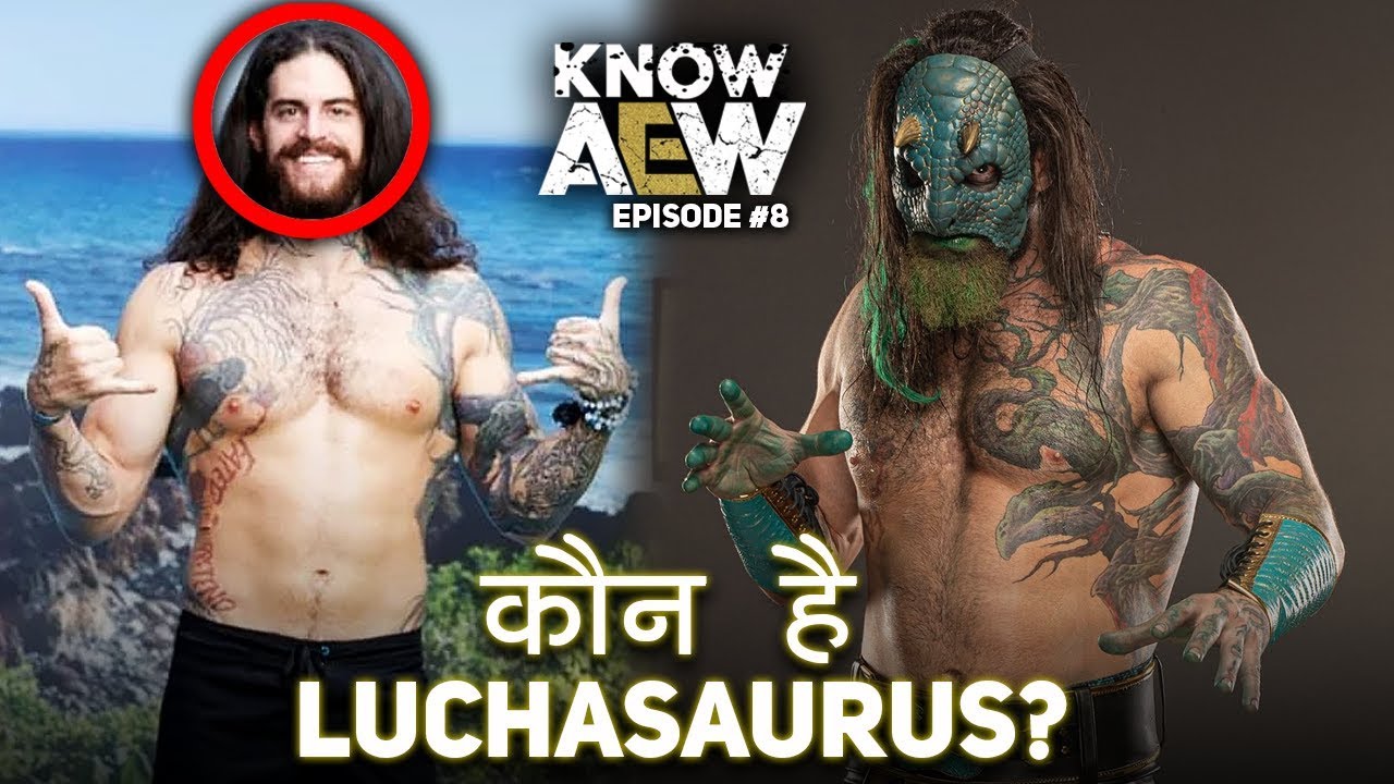 Who is Luchasaurus? STORY BEFORE AEW!! | KNOW AEW #8