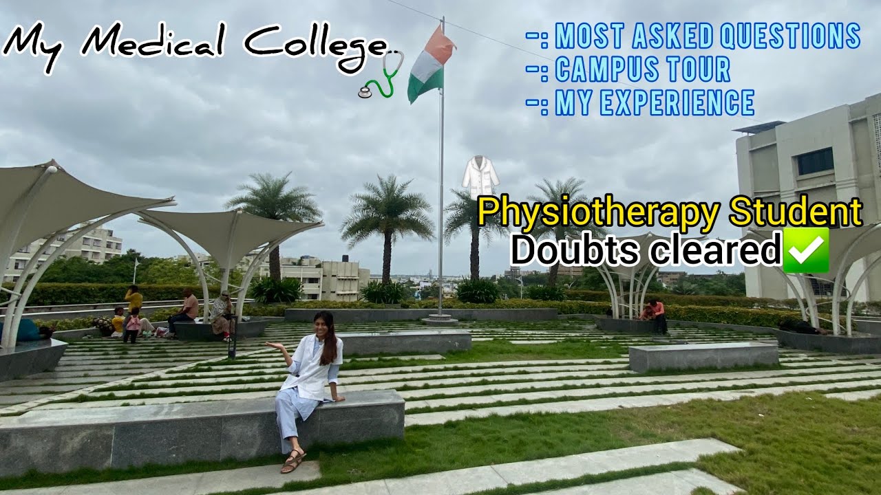 Physiotherapy College Review,Campus Tour (Vspm's College of Physiotherapy, lata Mangeshkar hospital)