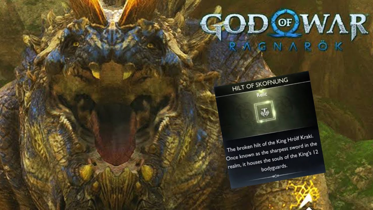 God of War Ragnarok - Best relic in the game to destroy bosses like this (Hilt of skofnung)