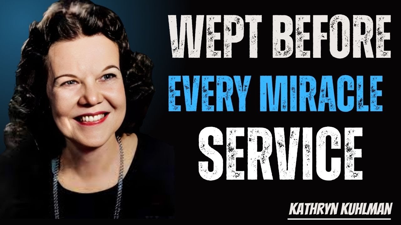 “The Tears That Brought the Glory: Kathryn Kuhlman’s Hidden Secret Before Every Miracle”