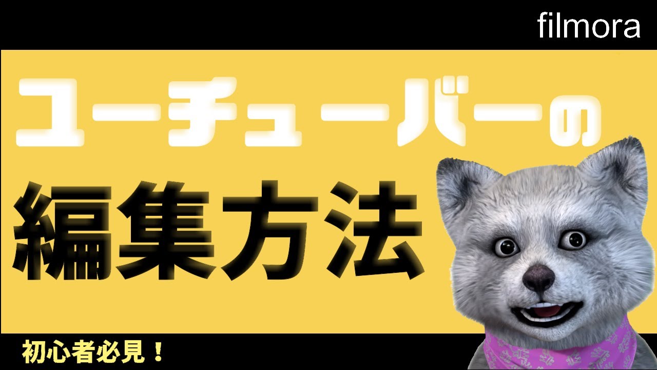 【 ユーチューバー 動画 作り方 】フィモーラ10 でユーチューバー風動画を作ってみました♪