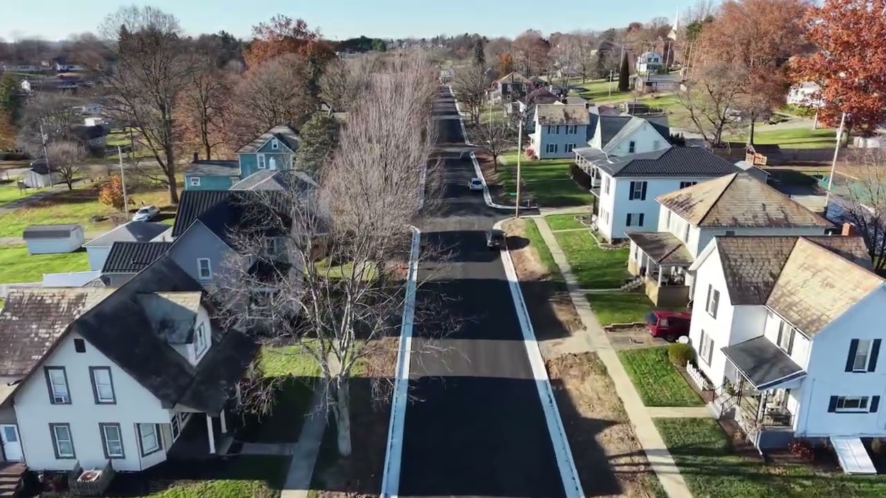 Maple Street Construction Progress - Sugarcreek, OH 44681