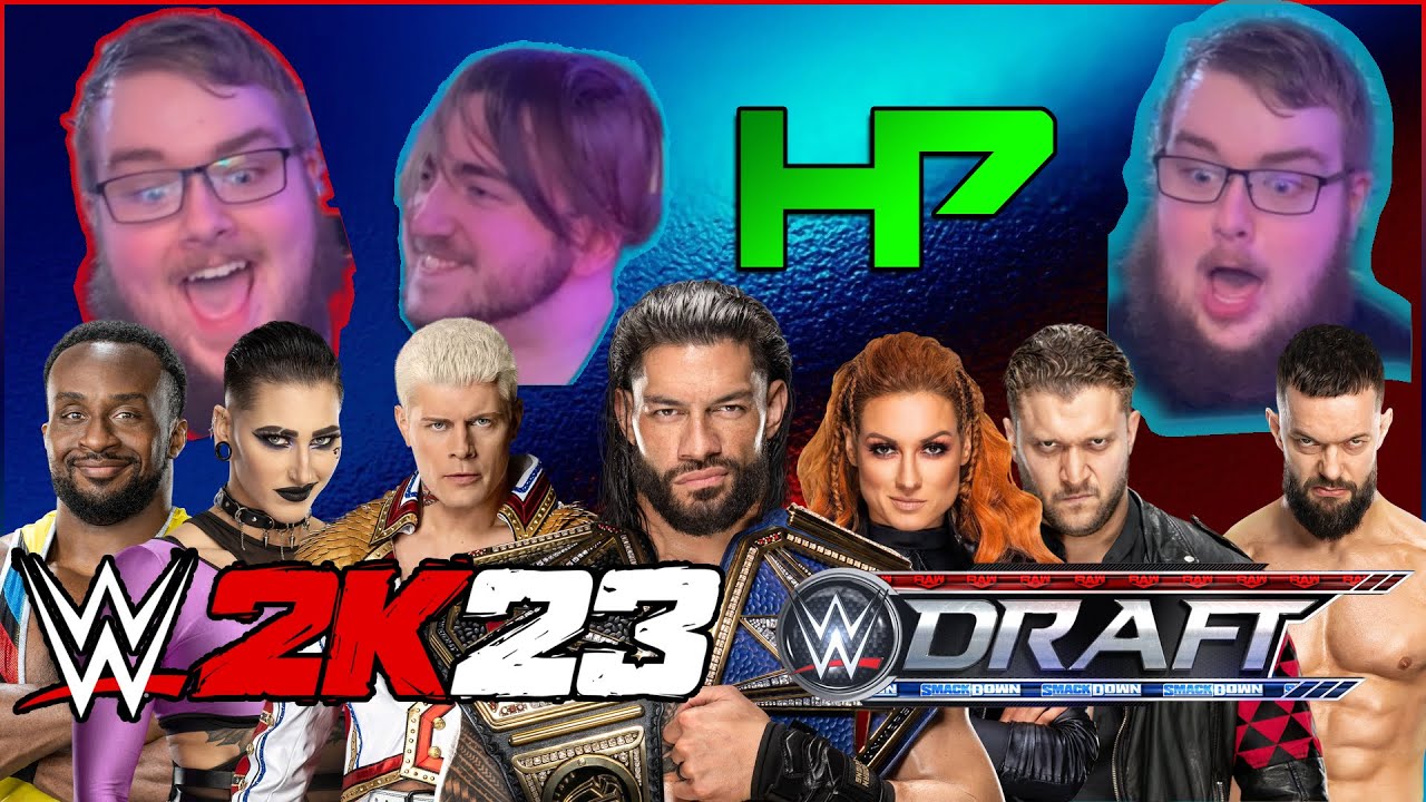 WWE 2K23 SmackDown vs RAW Universe Mode Episode 1: DRAFT!!