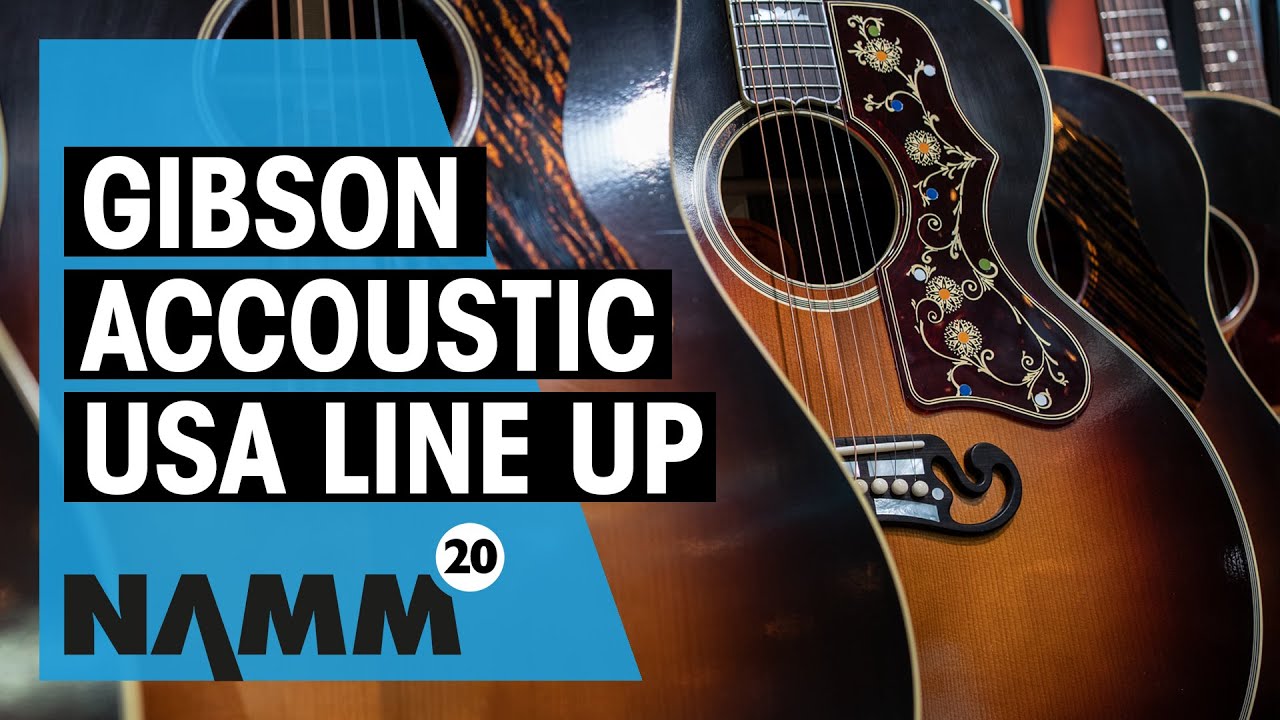 Gibson NAMM 2020 | New Acoustics | Thomann