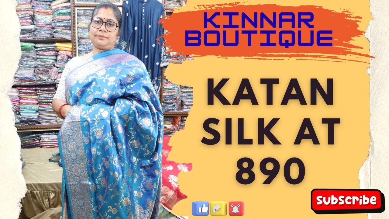 Kinnar Boutique || EPI-204 || katan Silk At 890 ||