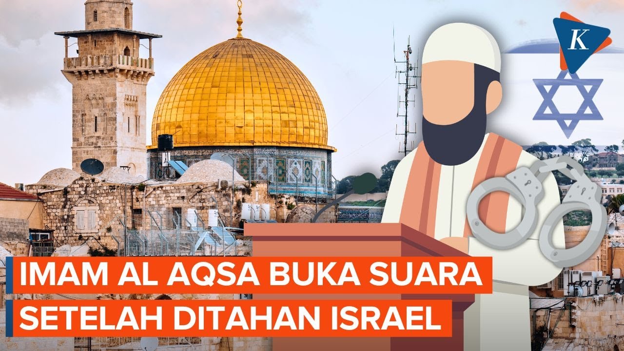 Imam Masjid Al Aqsa Beri Keterangan Setelah Ditahan Israel