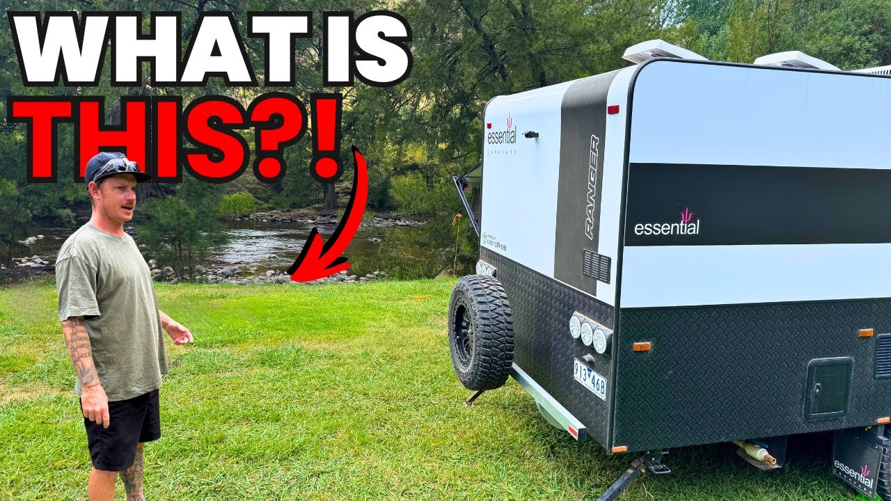 something is VERY STRANGE at this campground!