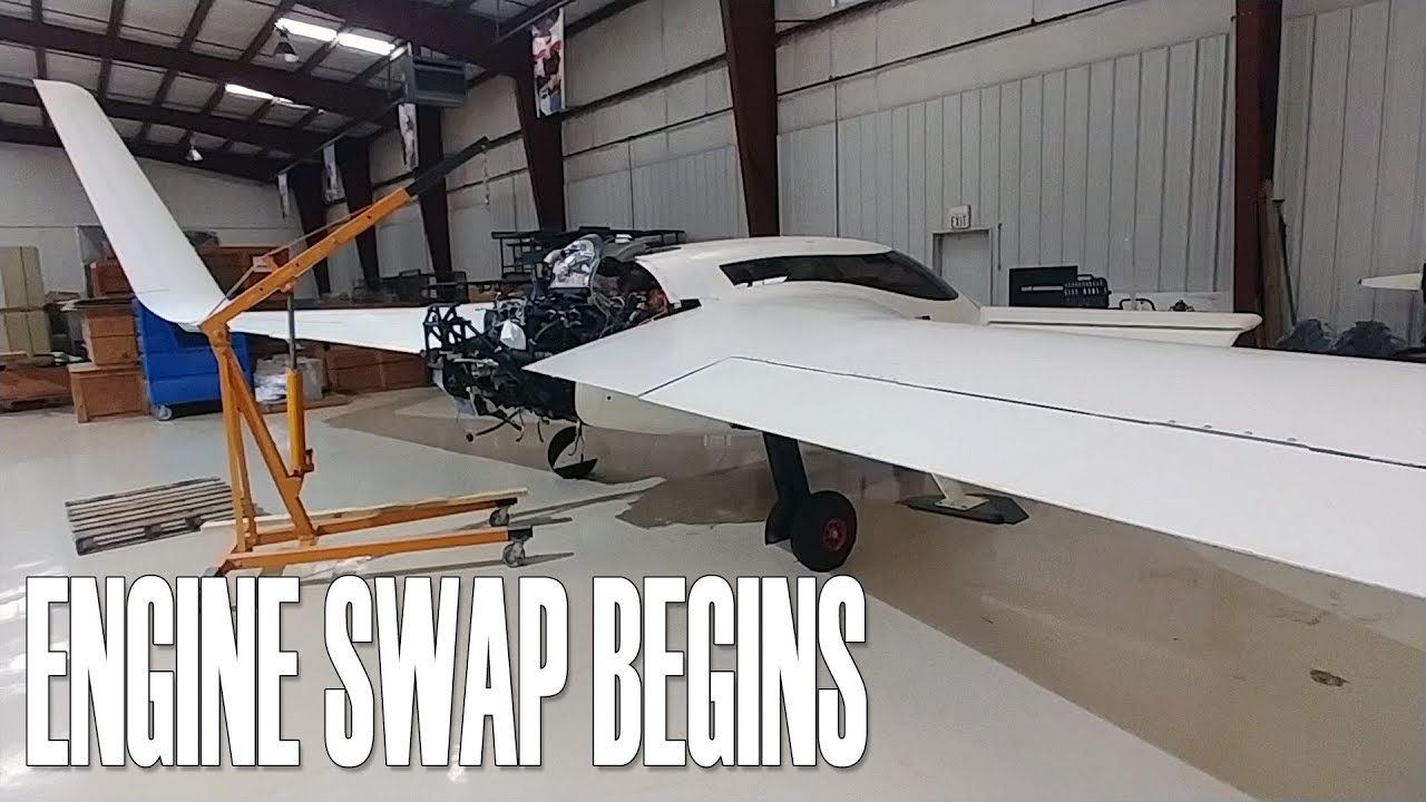 Engine Swap Begins - Flying the Raptor Prototype