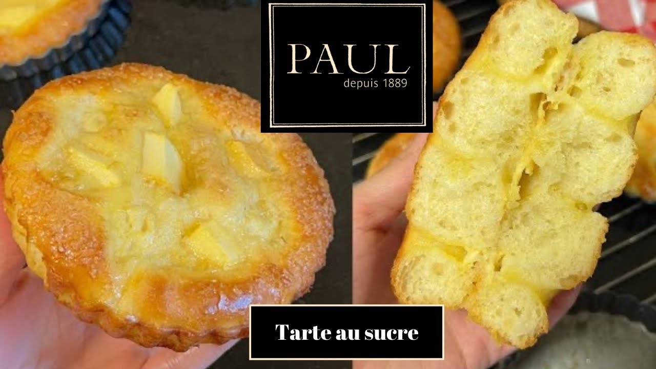 بغيتي تبدلي البريوش لعادي جربي هادا طارط و بريوش فنفس الوقت  Tarte au sucre