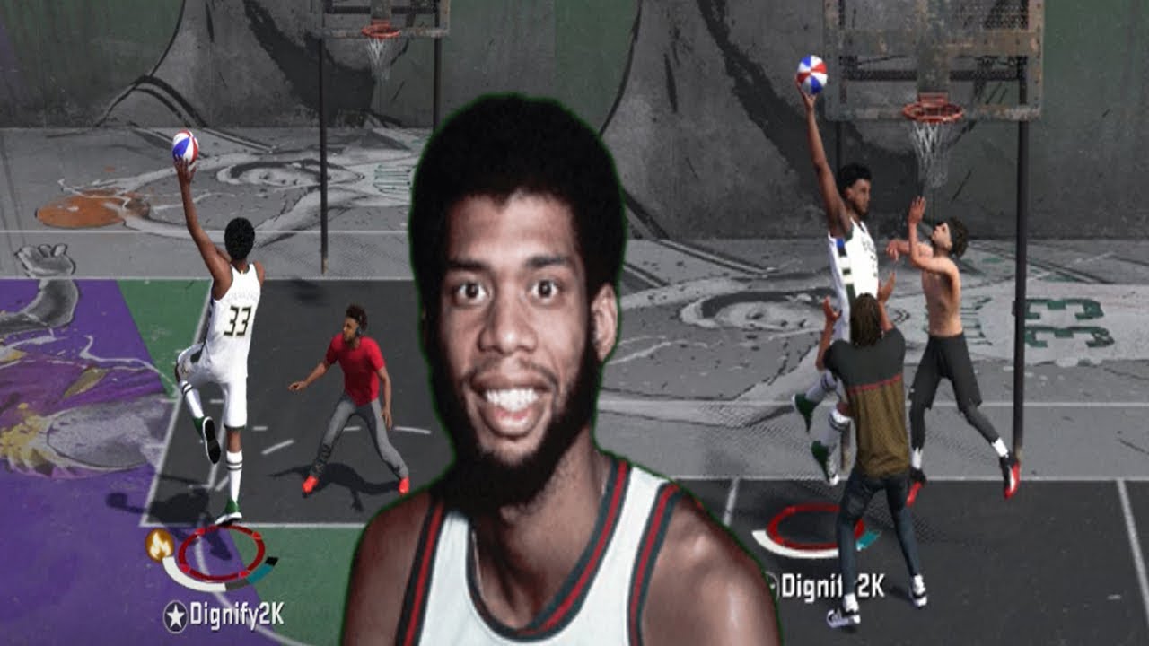 KAREEM'S *GLITCHY* POST MOVES ARE UNGUARDABLE! ALL KAREEM POST MOVES AT THE PLAYGROUND! NBA 2K18
