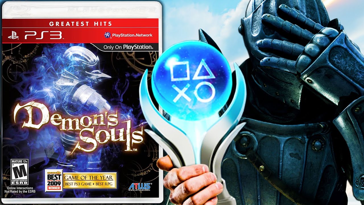 I forced myself to Platinum Demon's Souls on PS3
