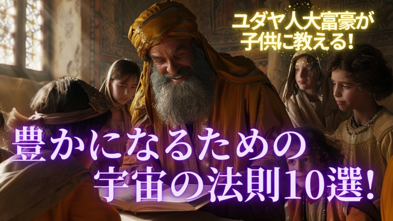 ユダヤ人大富豪が子供に教える！豊かになるための神秘の教え10選