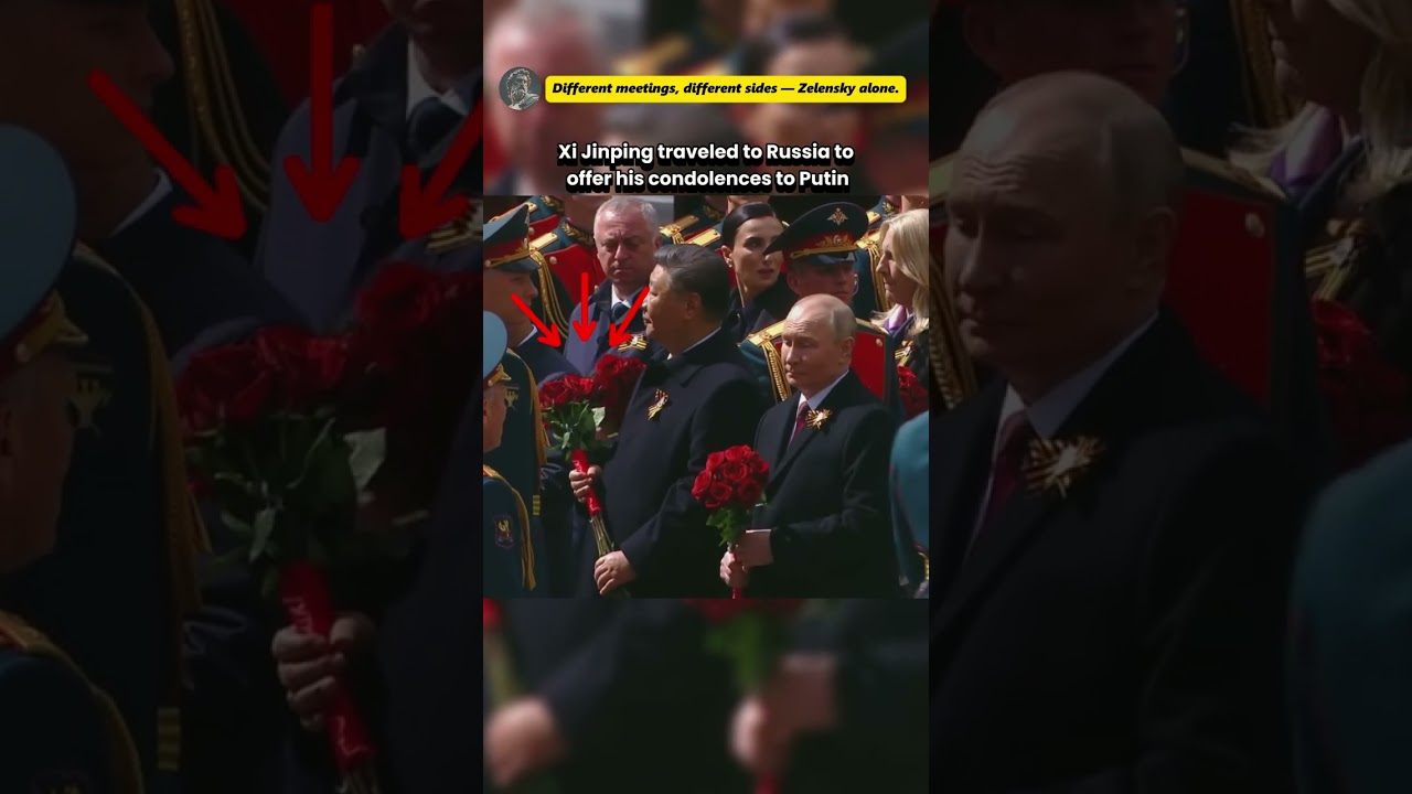 Xi visits Moscow and Pyongyang&hellip; Zelensky waits alone#shorts #putin #zelensky